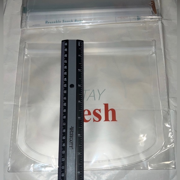 Set of Two New FreshFit 3PC Reusable Snack Bags - Motivational/Inspirational - Picture 14 of 14